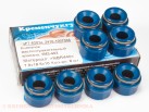2410-1007036 (24-10-1007036) Valve stem seal  UMZ-402, set of 8 pcs. (NBR-440 blue)