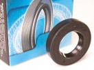 Rotary shaft seal BAB 16.5x30x7 FKM made of fluororubber for high pressure (color - brown)