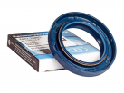 51-1701210-A Oil-seal of the secondary shaft of the GAZ geabox 51x76x9.5x14.5 NBR-440 blue